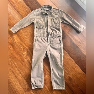Zara Boys Khaki Jumpsuits - Size 6